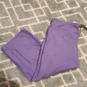 NWOT Purple scrub pants